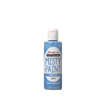 Farba akrylowa Misty Paint marki Stamperia 60 ml, kolor Cyan Blue. Idealna do tworzenia efektów przenikania, rozmycia i subtelnych przejść tonalnych za pomocą wody. Sprawdzi się technikach mixedmedia, decoupage, DIY. Kod KAYP07.