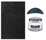 Sparkling Coat Stamperia 150 ml K3P80 - pasta strukturalna brokatowa czarna