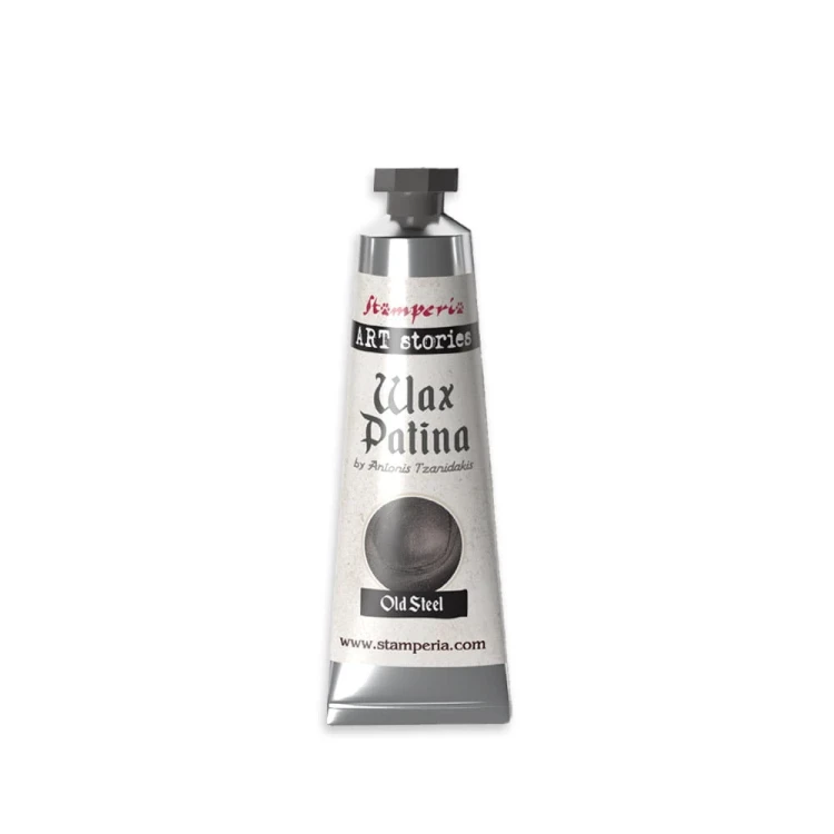 Patyna woskowa Wax Patine Stamperia KECW01 - Old Steel 40 ml