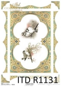 Papier Ryżowy BOŻE NARODZENIE ITD 1131