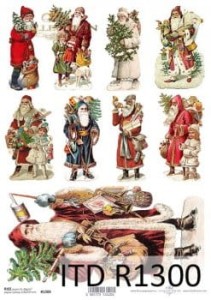 Papier Ryżowy Boże Narodzenie ITD 1300