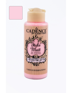 Farba STYLE MATT 120ml dziecięcy róż