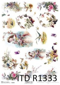 Papier ryżowy ITD1333