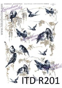 Papier Ryżowy Boże Nar.  ITD 201