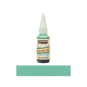 PENTART TUSZ MEDIA INK 20 ml TURKUSOWY