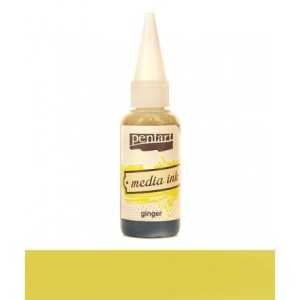 PENTART TUSZ MEDIA INK 20 ml IMBIR