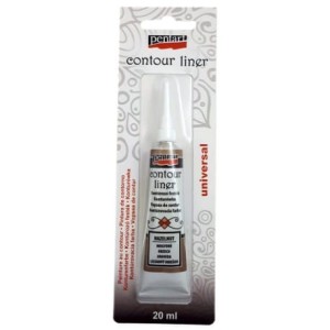 PENTART KONTURÓWKA 20 ml ORZECH BŁYSZCZĄCY