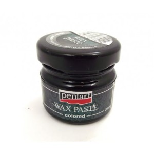 PENTART PASTA WOSKOWA CZARNA 20ml