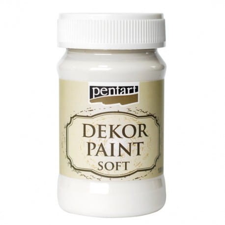 PENTART FARBA KREDOWA 100 ml KREMOWY BIAŁY 