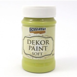 PENTART FARBA KREDOWA 100 ml ŻÓŁTO-ZIELONY
