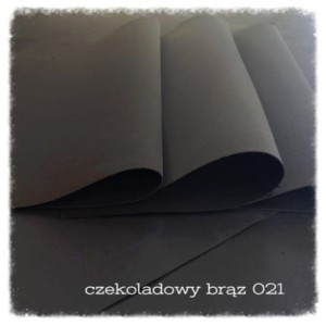 FOAMIRAN PIANKA 30x35cm CZEKOLADOWY BRĄZ  