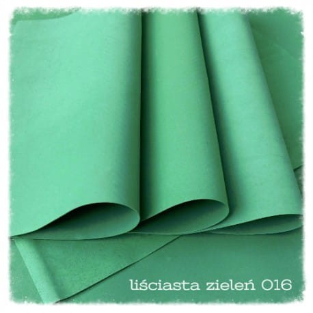 FOAMIRAN PIANKA 30x35cm LIŚCIASTA ZIELEŃ  