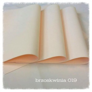 FOAMIRAN PIANKA 30x35cm BRZOSKWINIA 