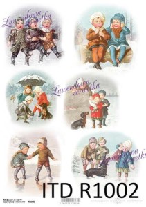 Papier Ryżowy BOŻE NARODZENIE ITD 1002