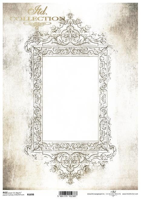 papier ryżowy ITD R1698