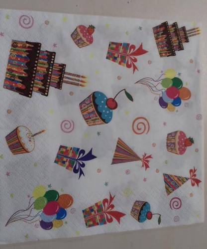serwetka  do decoupage  coacho, babeczka, mufinka, mufina