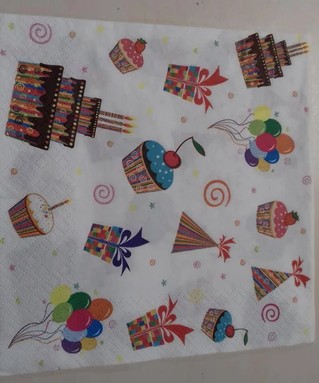 serwetka  do decoupage  coacho, babeczka, mufinka, mufina