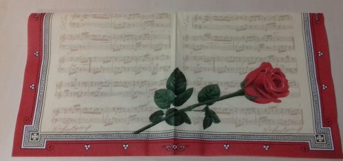 Serwetka  Maki 33x33