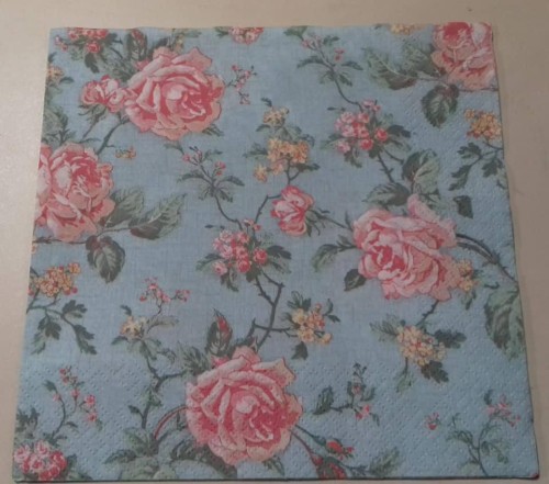 serwetka do decoupage  róże  kwiaty
