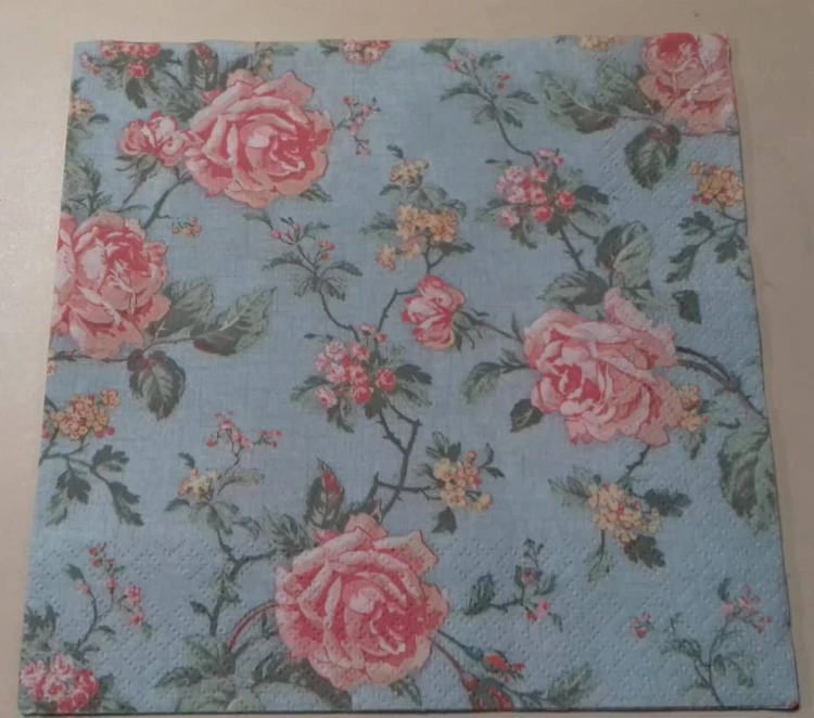 serwetka do decoupage  róże  kwiaty