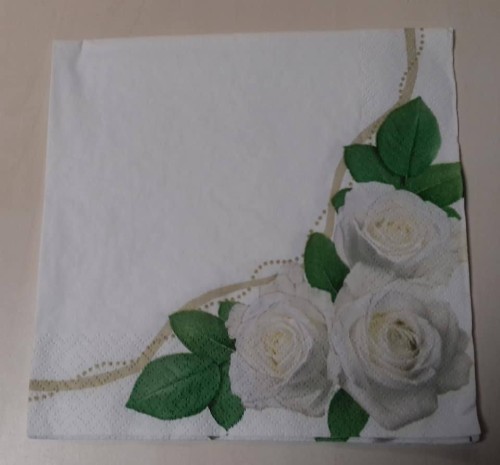 serwetka do decoupage  róże  kwiaty