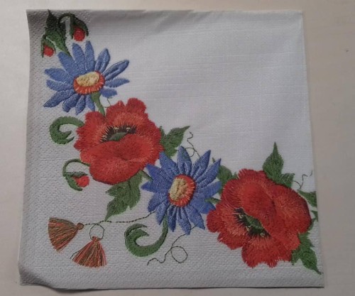 serwetka do decoupage  róże  kwiaty