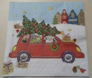 Serwetka Boże Narodzenie  33x33      STEWO