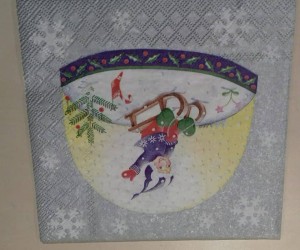 Serwetka Boże Narodzenie  33x33      STEWO