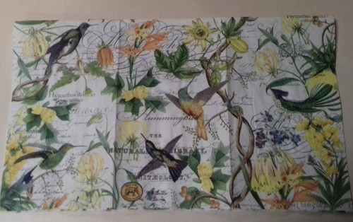 SERWETKA DODECOUPAGE, ptaki
