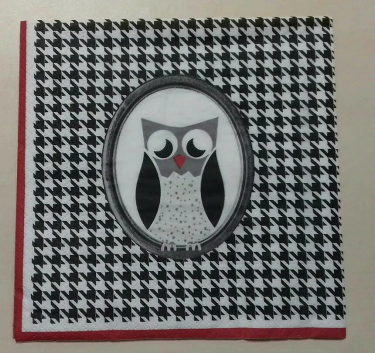 SERWETKA DODECOUPAGE, ptaki