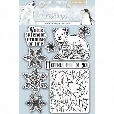 stamperia-stempel-kauczukowy-14x18cm-arctic-mis-zimowy.