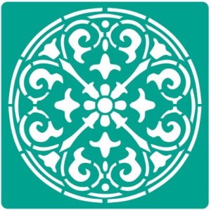 Szablon z klejem 3D 15x15