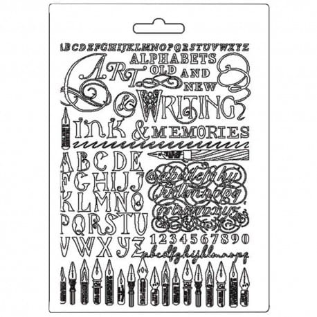 stamperia-foremka-tekstura-a5-caligraphy-piora-atramenty.jpg