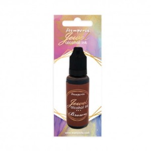STAMPERIA JEWEL ALCOHOL INK 18ml  BRĄZOWY