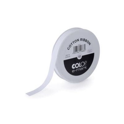 Tasiemka bawelniana do nadruku urzadzeniem E-mark COLOP 10 mm-41c14335.jpg