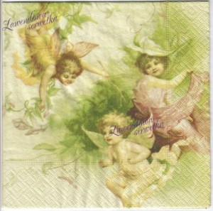 Serwetki ANIOŁY  SAG 210b