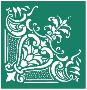 Szablon z klejem 3D 11x11