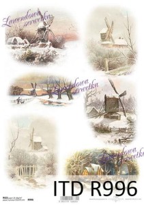 Papier Ryżowy BOŻE NARODZENIE ITD 996