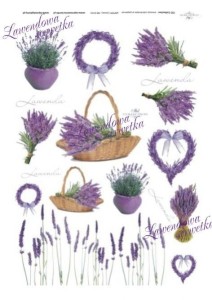 Papier ryżowy   Kwiaty  ITD 151