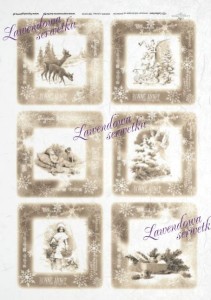 Papier ryżowy Boże Nar.  ITD 239