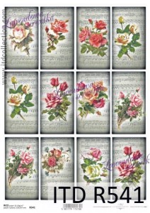 Papier Ryżowy  VINTAGE  ITD 541