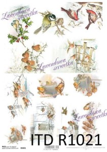 Papier Ryżowy BOŻE NARODZENIE ITD 1021