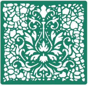 Szablon z klejem 3D 20X20