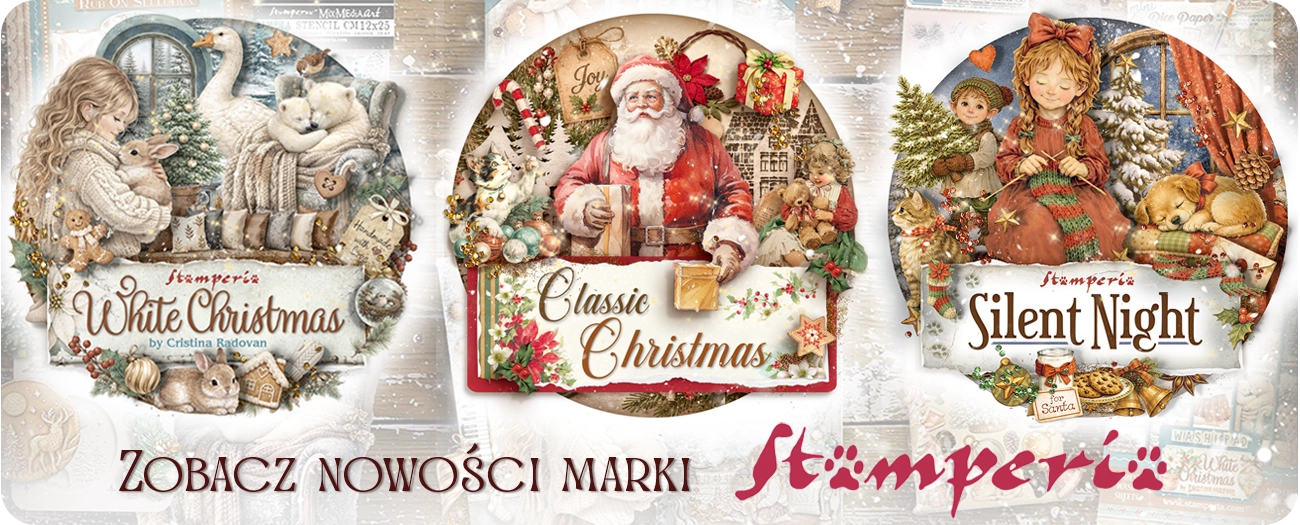 Nowości świąteczne marki Stamperia